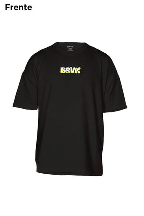 Oversized Preto Bless The Youth - BRVK - Street Wear
