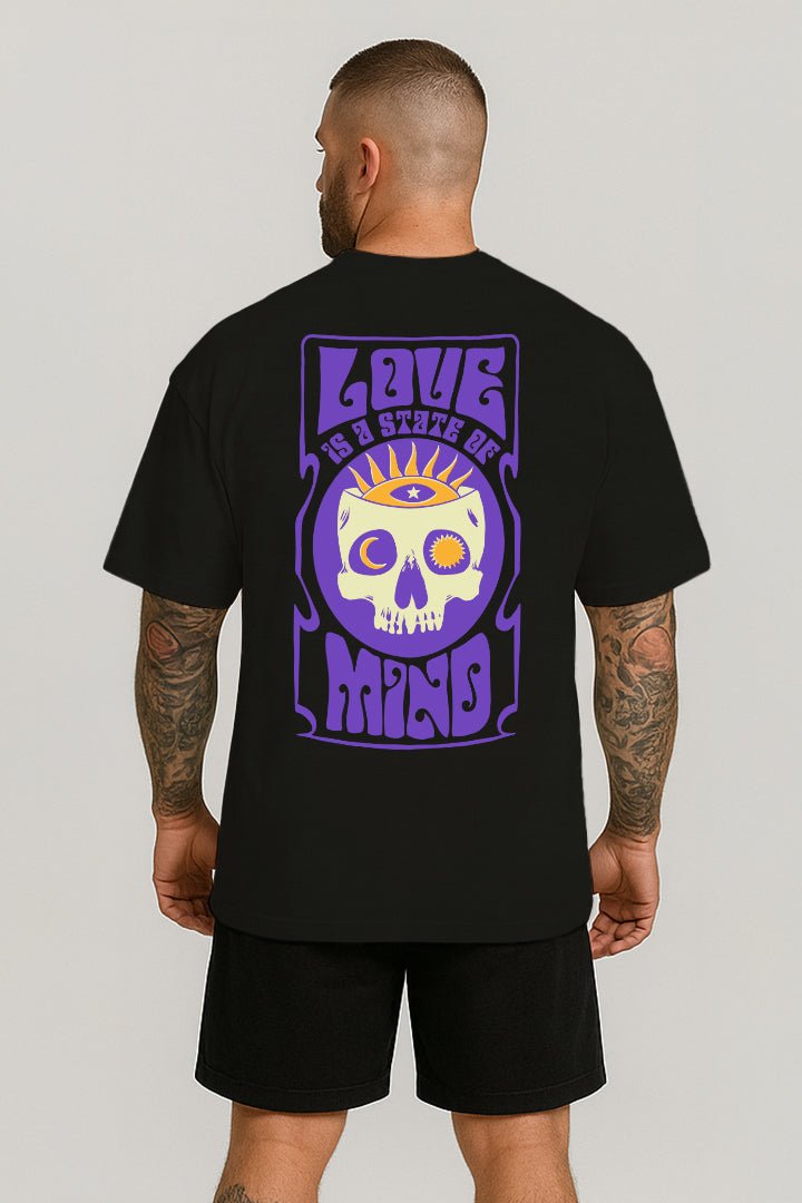 Oversized Preto Love - BRVK - Street Wear