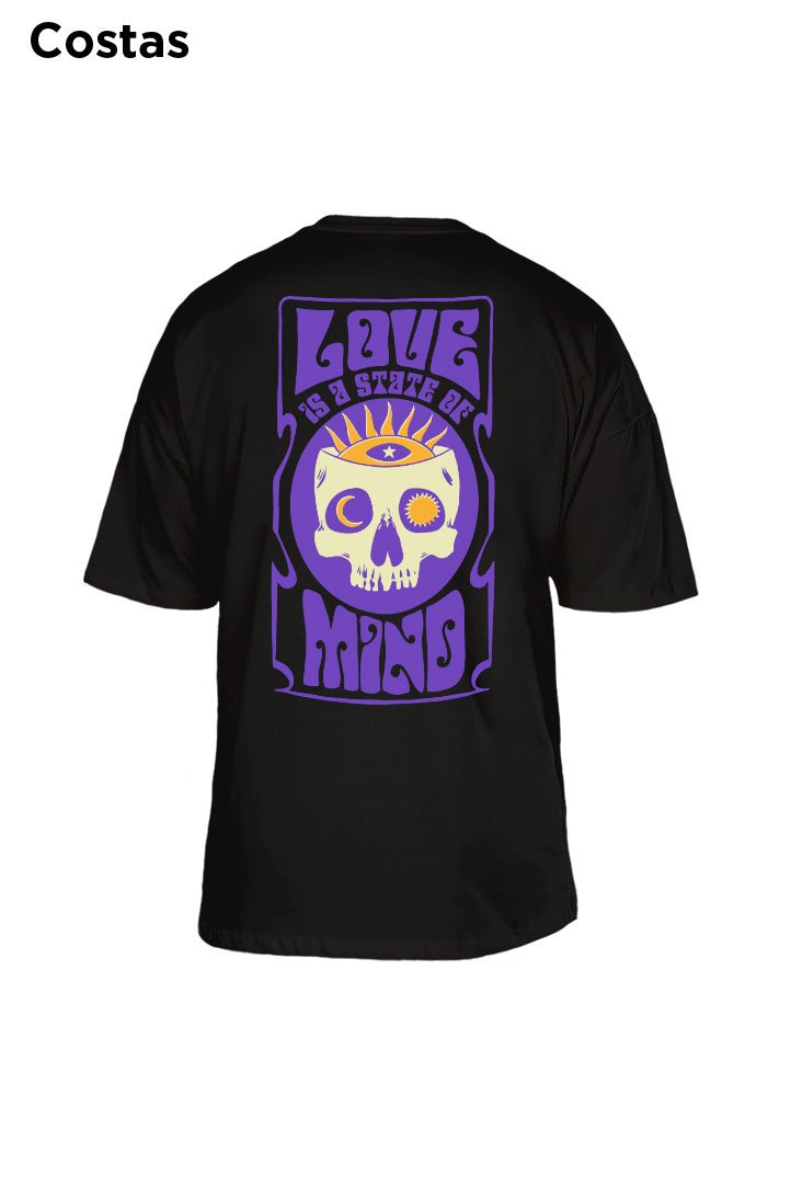 Oversized Preto Love - BRVK - Street Wear